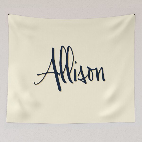 Item preview, ALLISON personalized type design designed and sold by CharlottePlaceArt.