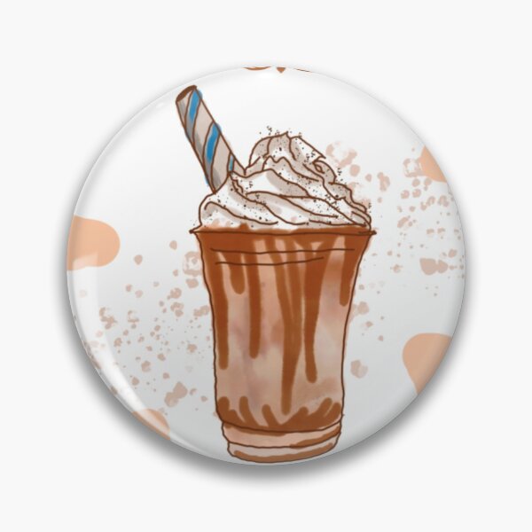 Item preview, Caramel Milkshake Illustration — Sweet Dessert Drink Art designed and sold by dremneaw.