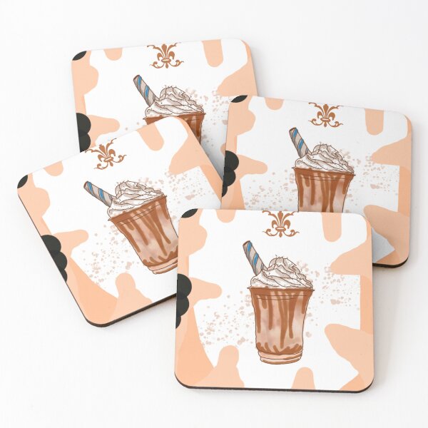 Item preview, Caramel Milkshake Illustration — Sweet Dessert Drink Art designed and sold by dremneaw.