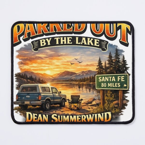 Item preview, PARKED OUT BY THE LAKE  WILD WEST designed and sold by DeanSummerwind.