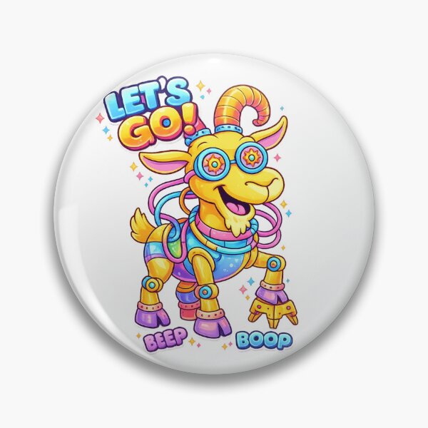 Item preview, Robot Goat Essential T-Shirt Sci Fi Animal Art designed and sold by SoftSproutstu.