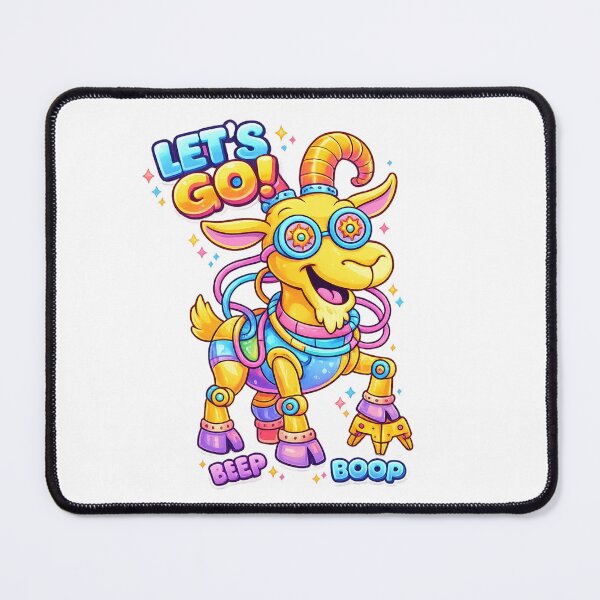 Item preview, Robot Goat Essential T-Shirt Sci Fi Animal Art designed and sold by SoftSproutstu.