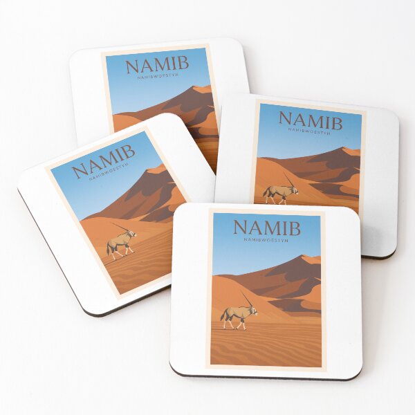 Item preview, Namib Desert Oryx Vintage Travel designed and sold by Beyond Destinations.