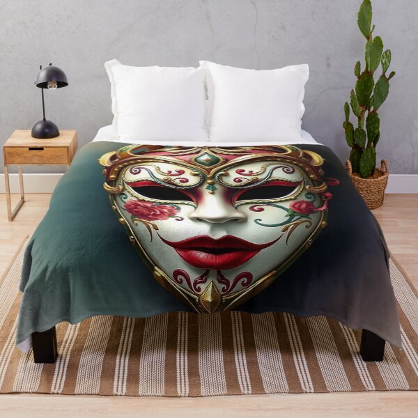 Item preview, Detailed Venetian Mask | Watercolor Style designed and sold by UnhingedBird.