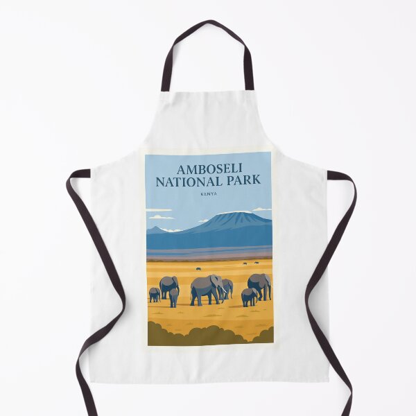 Item preview, Amboseli National Park Kenya Kilimanjaro Elephant Poster designed and sold by Beyond Destinations.