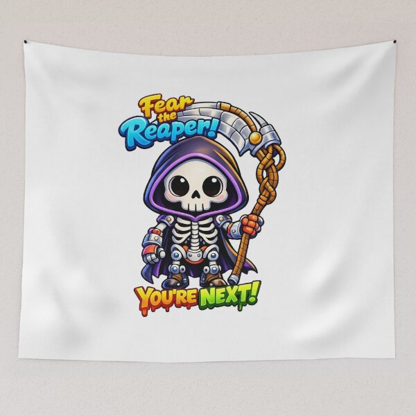 Item preview, Cute Grim Reaper Essential T-Shirt Gothic Kawaii designed and sold by SoftSproutstu.