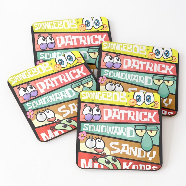 Item preview, Spongebob Patrick Squidward Sandy Mr Krabs Spongebob Fans T designed and sold by sunvoi66.