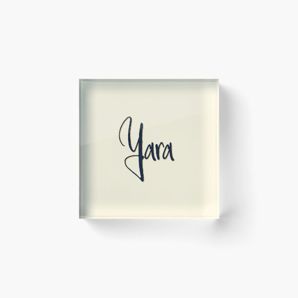 Item preview, YARA personalized type design designed and sold by CharlottePlaceArt.