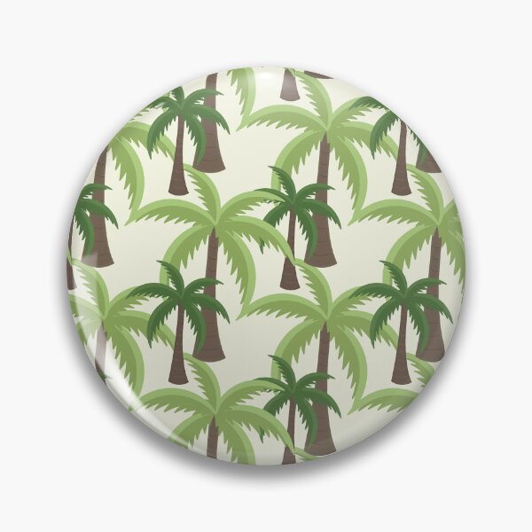 Item preview, Palm Tree Pattern – Minimal Tropical Flat Design designed and sold by EmeraldeaDesign.