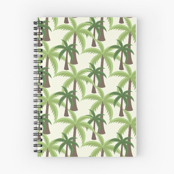 Item preview, Palm Tree Pattern – Minimal Tropical Flat Design designed and sold by EmeraldeaDesign.