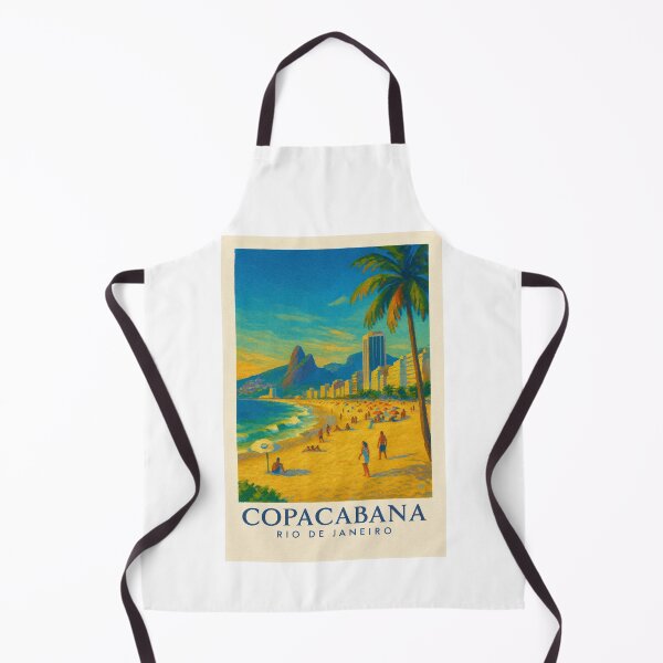 Item preview, Playa de Copacabana Río de Janeiro Vintage Travel designed and sold by Beyond Destinations.