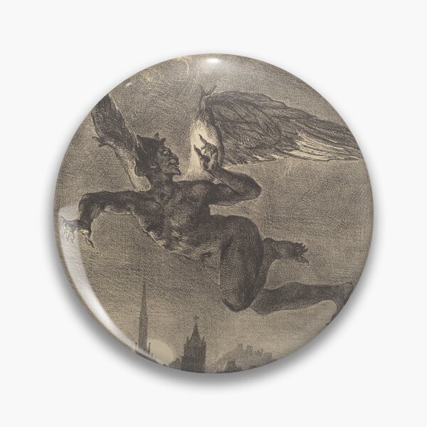Item preview, Gothic Demon Dark Academia Art designed and sold by UsedToBeStatue.
