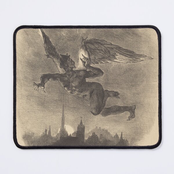 Item preview, Gothic Demon Dark Academia Art designed and sold by UsedToBeStatue.