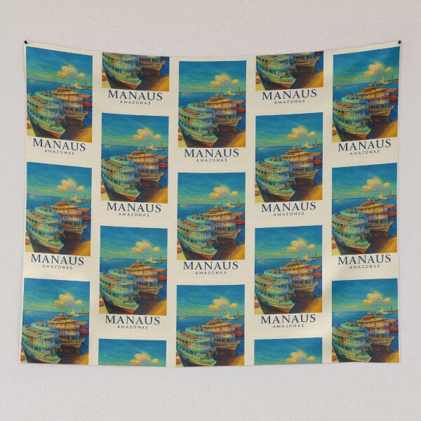 Item preview, Manaus Amazonas Brazil Amazon Riverboat Travel designed and sold by Beyond Destinations.