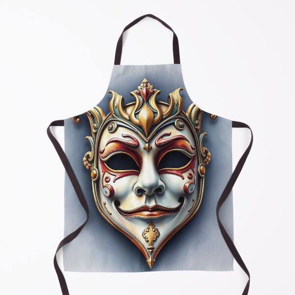 Item preview, Detailed Venetian Mask | Watercolor Style designed and sold by UnhingedBird.