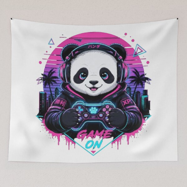 Item preview, GAMER PANDA.T Shirt design designed and sold by Faisal  Shah.