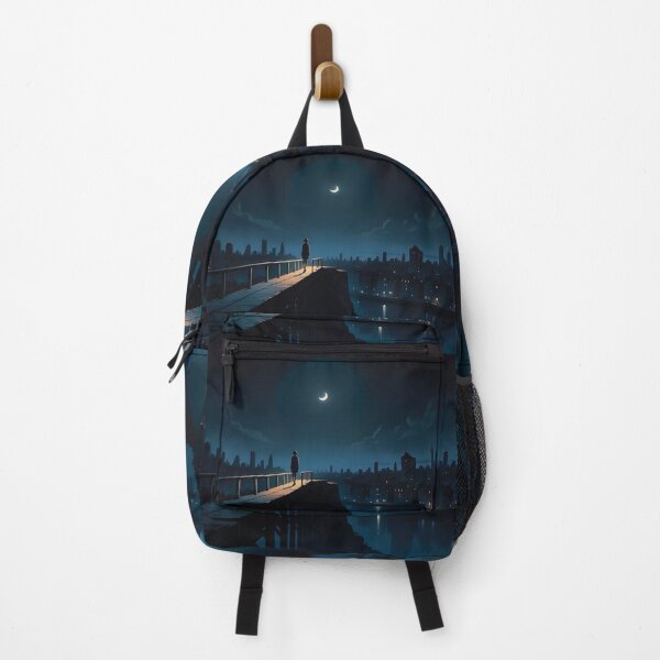 Item preview, Moonlit Solitude Above the City designed and sold by KiraChie.
