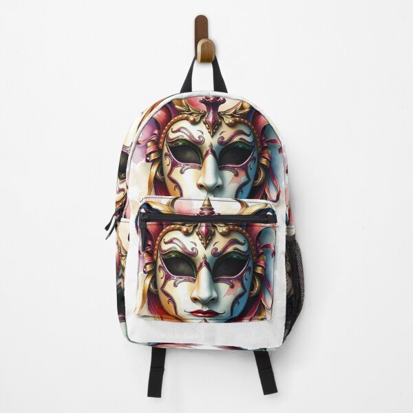Item preview, Detailed Venetian Mask | Watercolor Style designed and sold by UnhingedBird.