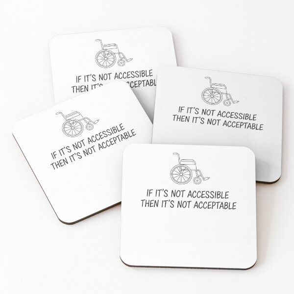 Item preview, Disability Awareness Its Not Accessible designed and sold by LuminOrb.