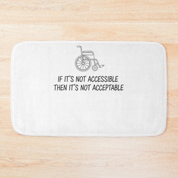 Item preview, Disability Awareness Its Not Accessible designed and sold by LuminOrb.