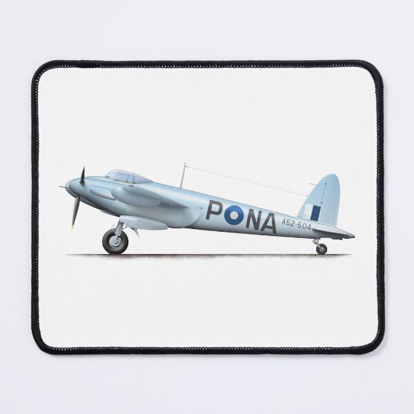 Item preview, Mosquito FB.VI A52-504 RAAF 1945  designed and sold by Grubby Fingers Aircraft Illustration.