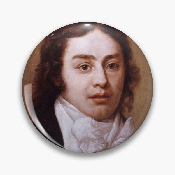 Item preview, Samuel Taylor Coleridge Portrait Art Print | Romantic Poet Vintage Painting designed and sold by Grand Illusions.