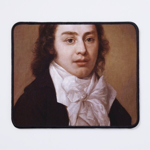 Item preview, Samuel Taylor Coleridge Portrait Art Print | Romantic Poet Vintage Painting designed and sold by Grand Illusions.