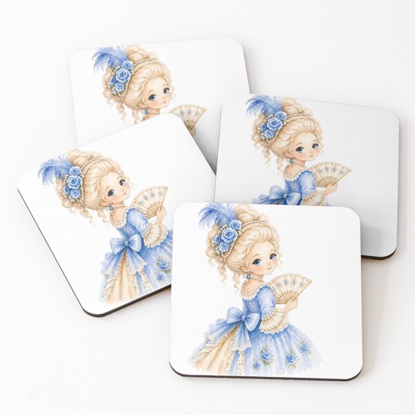 Item preview, Marie Antoinette Princess Portrait  designed and sold by Bara Lune Design .