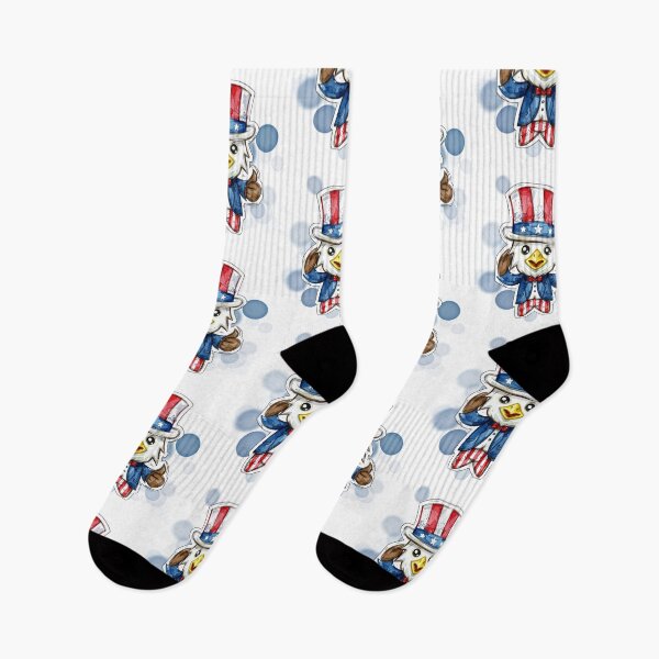 Item preview, Patriotic Eagle in Suit and Hat USA Flag Inspired Design designed and sold by iamKRUK.