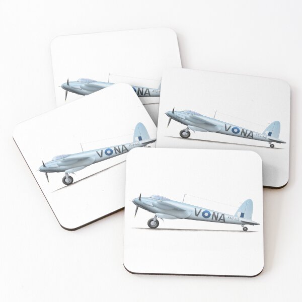 Item preview, Mosquito FB.VI A52-512 RAAF 1945  designed and sold by Grubby Fingers Aircraft Illustration.