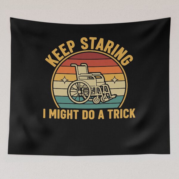Item preview, Disability Awareness Keep Staring designed and sold by LuminOrb.