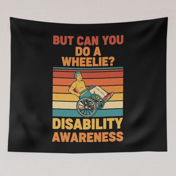 Item preview, Disability Awareness But Can You Do A Wheelie designed and sold by LuminOrb.