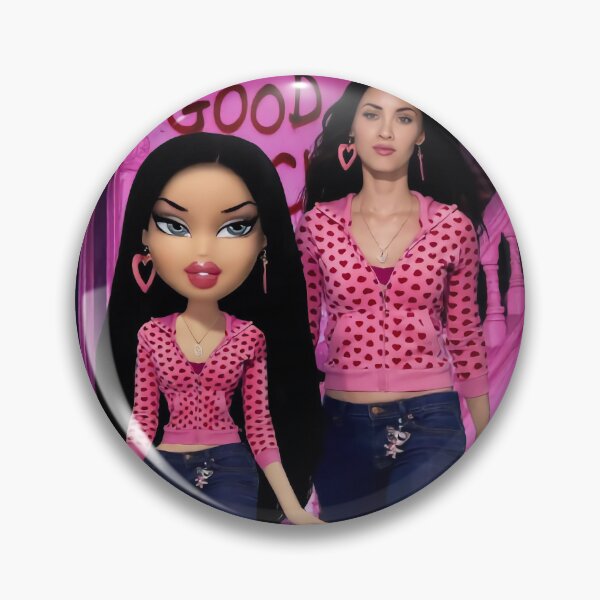 Item preview, Y2K Pink Heart Sweater Horror Doll Aesthetic designed and sold by y2kponyclub.
