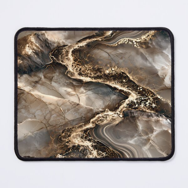 Item preview, Beige Gold Marble River designed and sold by CosmicGlyph.