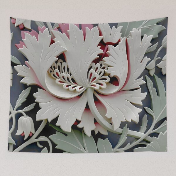 Item preview, William Morris Honeysuckle designed and sold by Vicky Brago-Mitchell®.