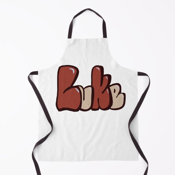 Item preview, Luke in earthy Red bubble letters - The top 10 best Personalized Custom Name gift ideas for boys and men Luke designed and sold by Artonmytee.