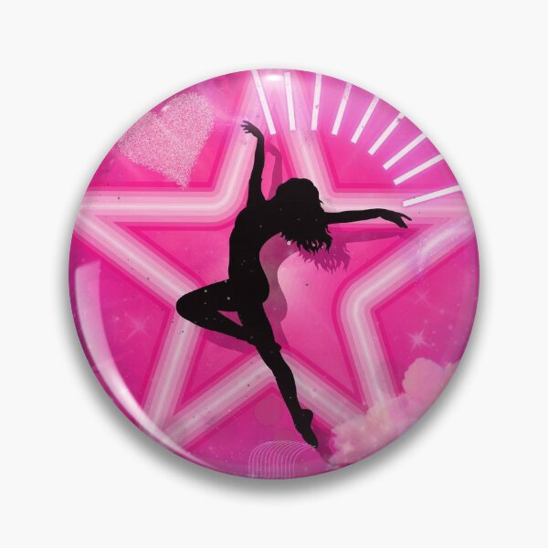 Item preview, Neon Pink Star Dancer Digital Art designed and sold by EnchantedLayers.