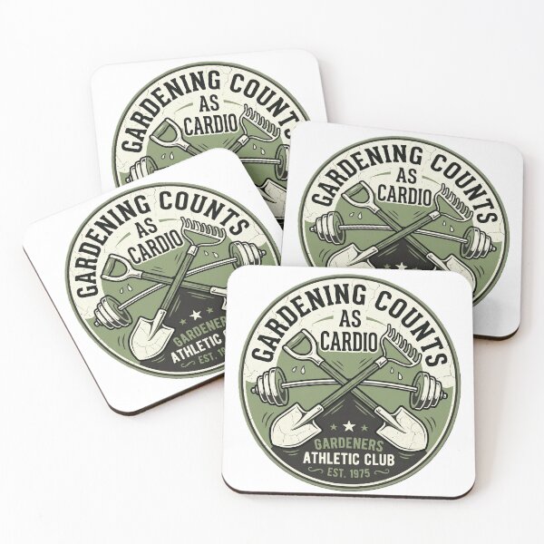Item preview, Gardening Counts As Cardio - Retro Athletic Club Parody designed and sold by GazzatheGreen.