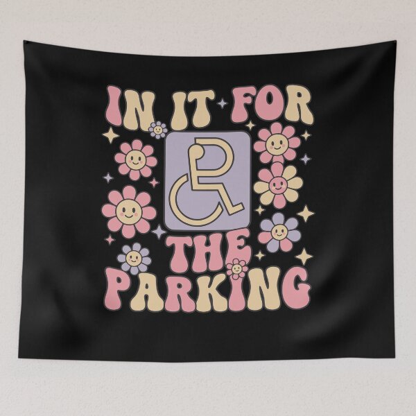 Item preview, Disability Awareness In It For The Parking designed and sold by LuminOrb.