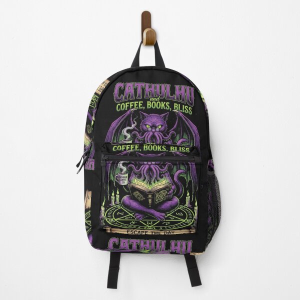 Item preview, Cathulhu Coffee and Books designed and sold by AdyKurniawan.