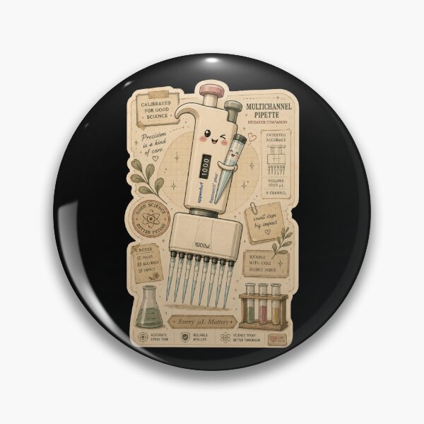 Item preview, Retro Multichannel micro pipette designed and sold by labstud.