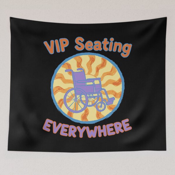 Item preview, Disability Awareness Vip Seating Everywhere Autism designed and sold by LuminOrb.