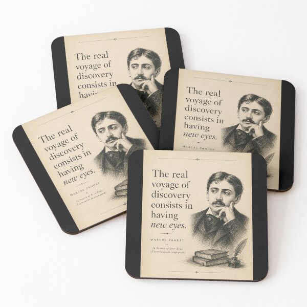 Item preview, Marcel Proust Quote Vintage Literary Art Print Shirt designed and sold by ThreadTheory976.