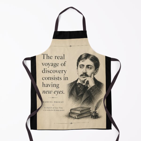 Item preview, Marcel Proust Quote Vintage Literary Art Print Shirt designed and sold by ThreadTheory976.