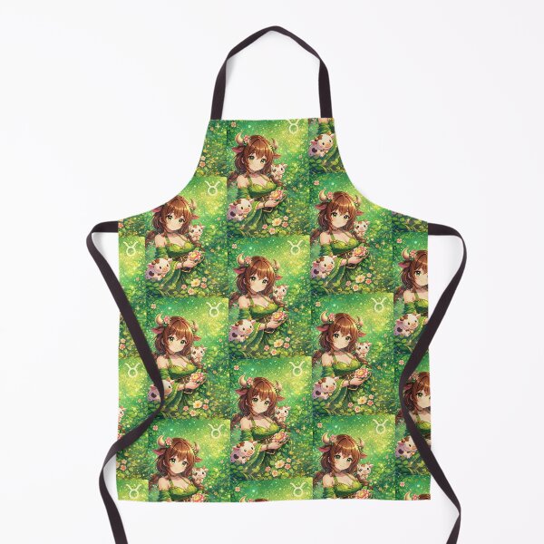 Item preview, Taurus Anime Zodiac Girl – Cute Astrology Aesthetic Taurus Art designed and sold by Bonitivity Zodiacs.