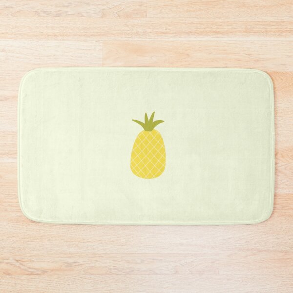 Item preview, Flat Style Yellow Pineapple Cutout – Tropical Ananas Minimal Design designed and sold by EmeraldeaDesign.
