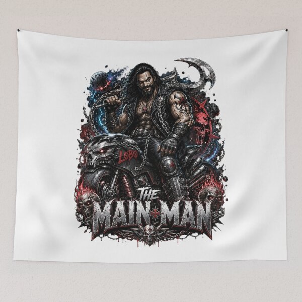 Item preview, The Main Man Lobo Tribute designed and sold by Fashvora.