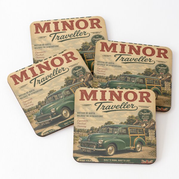 Item preview, Vintage Morris Minor Traveller  designed and sold by Image Creative.