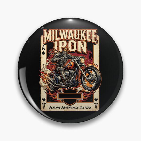 Item preview, Milwaukee Iron Harley Davidson Classic American Rider Design designed and sold by enzoade.