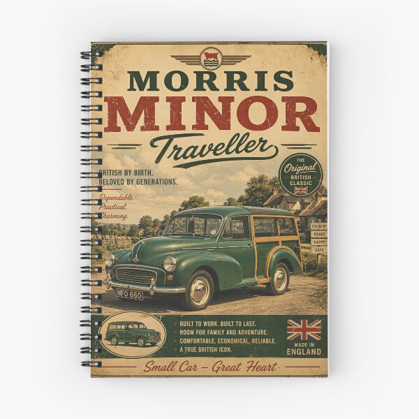 Item preview, Vintage Morris Minor Traveller  designed and sold by Image Creative.